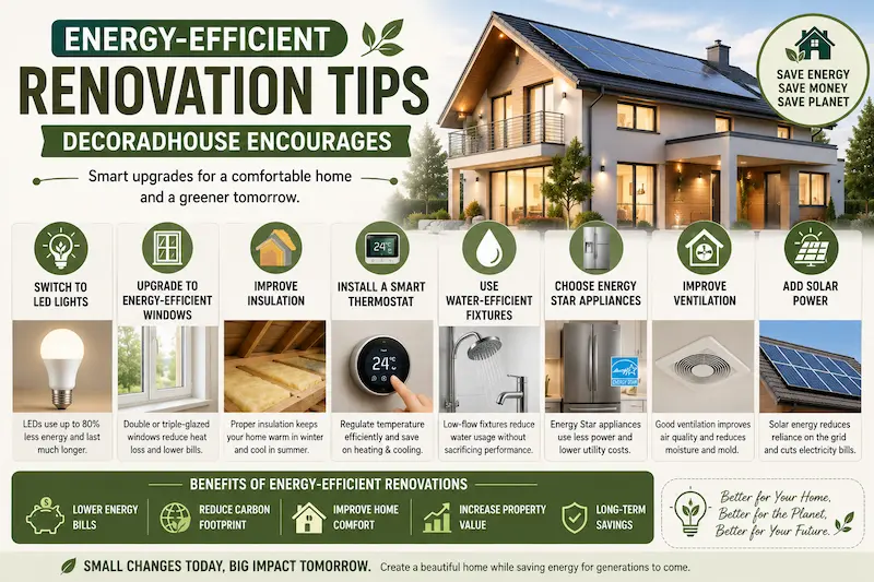 energy-efficient renovation tips decoradhouse encourages
